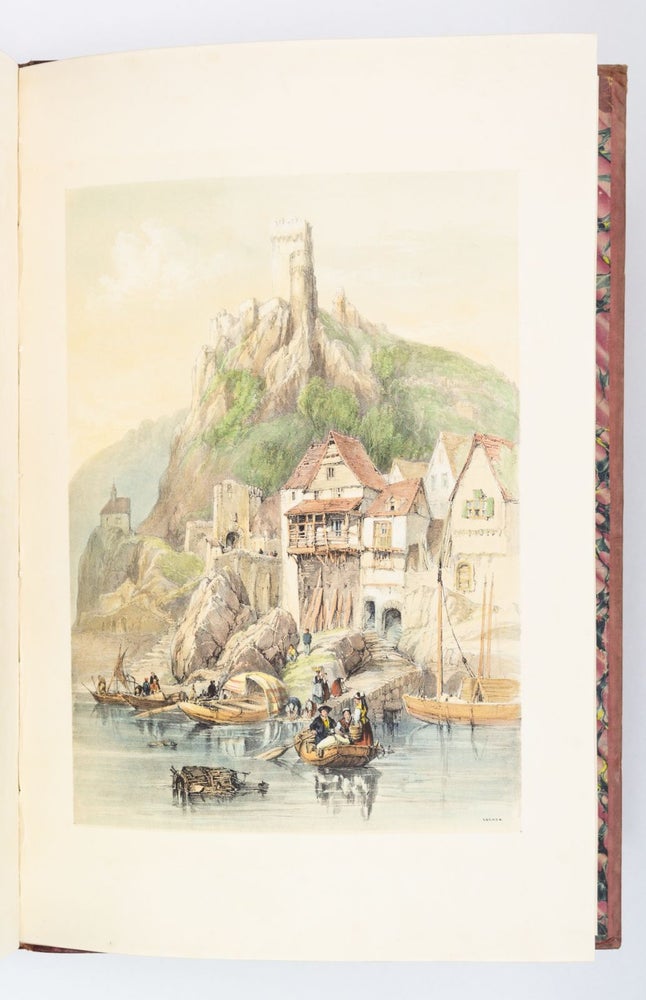 (ST19413) SKETCHES ON THE MOSELLE, THE RHINE, AND THE MEUSE. RHINE COLOR PLATES - TRAVEL...