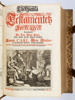 BIBLIA, THET &Auml;R ALL THEN HELIGA SKRIFT P&Aring; SWENSKO. [with] THET NYA TESTAMENTETS.