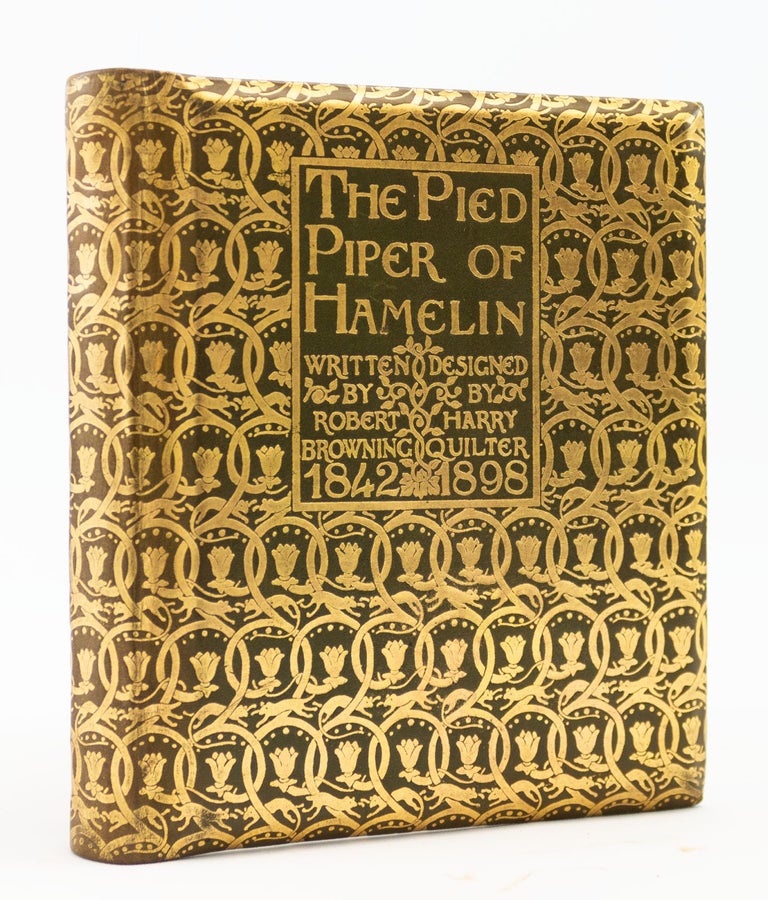 (ST19439) THE PIED PIPER OF HAMELIN. VELLUM PRINTING, ROBERT BROWNING