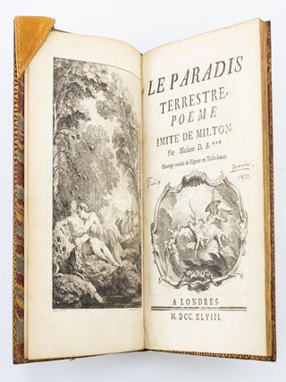 LE PARADIS TERRESTRE, POÈME IMITÉ DE MILTON.