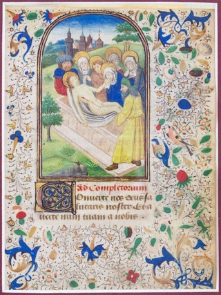 TEXT FROM COMPLINE, FROM THE HOURS OF THE PASSION.