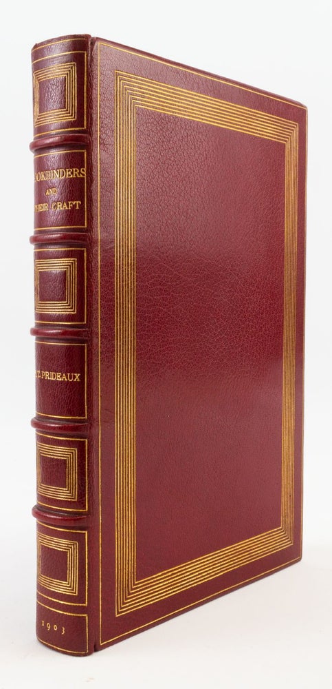 (ST19567-028) BOOKBINDERS AND THEIR CRAFT. BINDINGS - ZAEHNSDORF, SARAH TREVERBIAN PRIDEAUX
