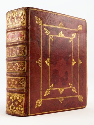 C. CRISPI SALLUSTII QUAE EXTANT. 18TH CENTURY BINDINGS - DEDICATION BINDINGS, SALLUST.