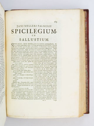 C. CRISPI SALLUSTII QUAE EXTANT.