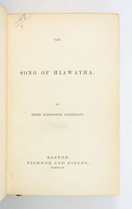 THE SONG OF HIAWATHA.