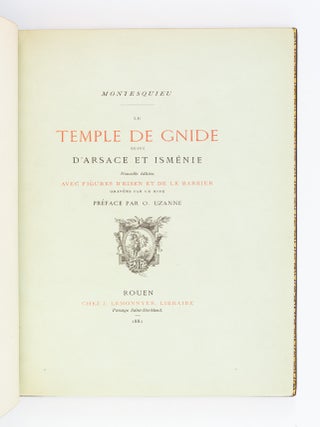 LE TEMPLE DE GNIDE, SUIVI D'ARSACE ET ISMÉNIE.