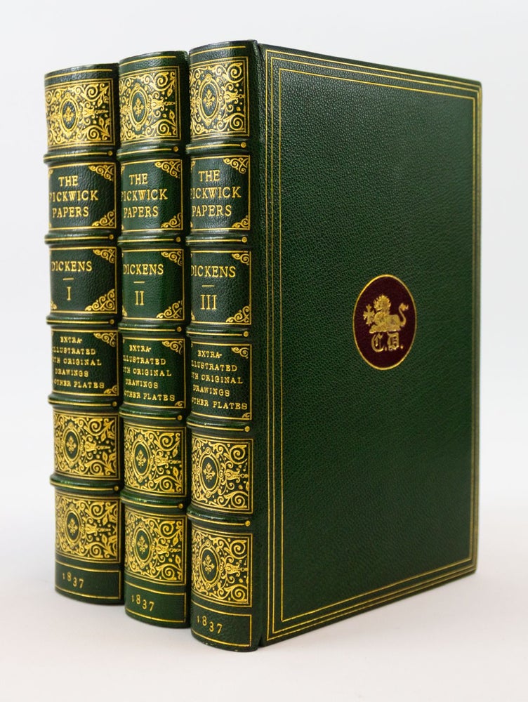 (ST19573) THE POSTHUMOUS PAPERS OF THE PICKWICK CLUB. BINDINGS - SANGORSKI, SUTCLIFFE,...