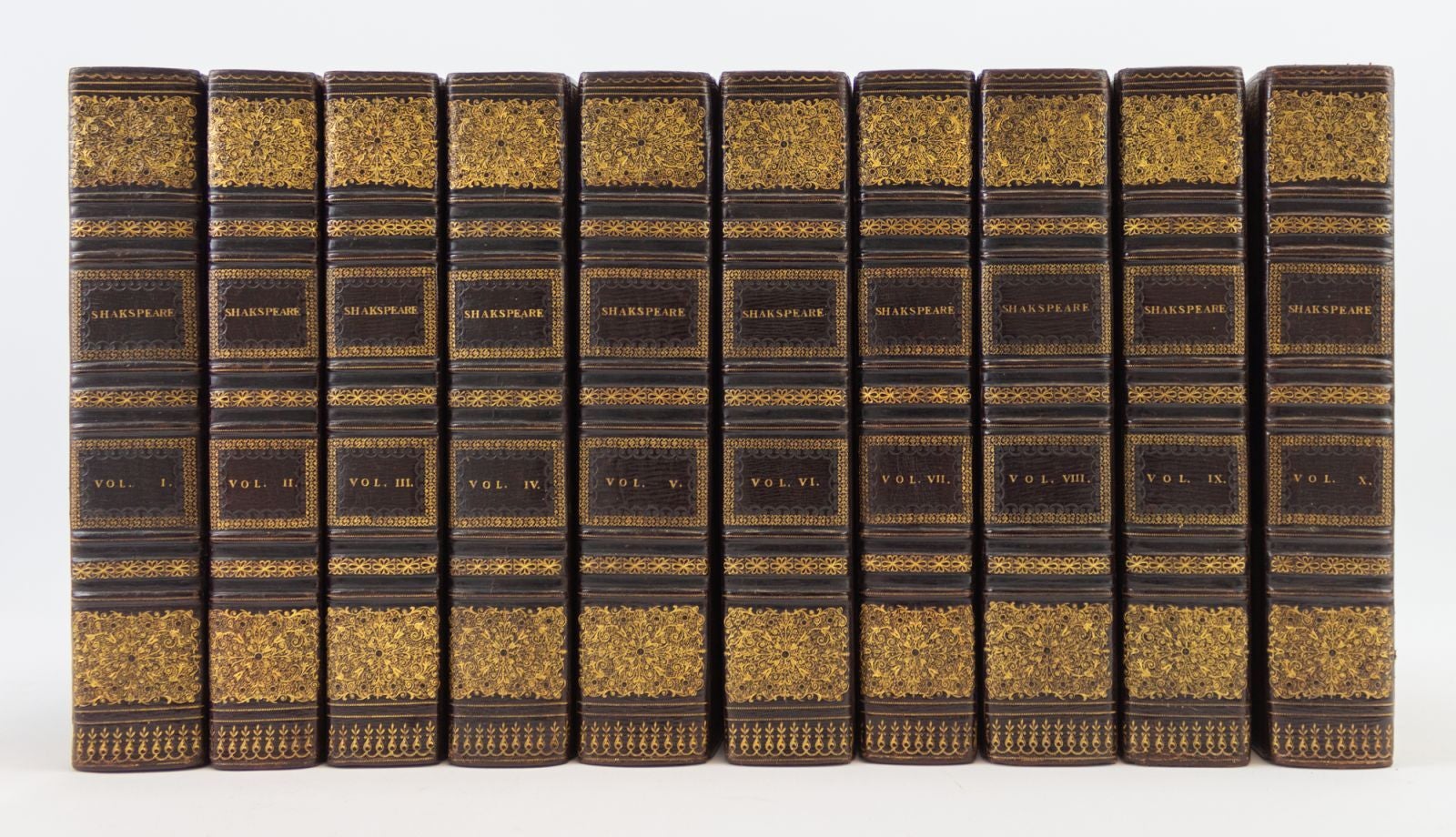 THE PLAYS | FORE-EDGE PAINTINGS, WILLIAM SHAKESPEARE