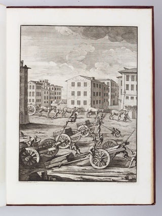 CASTELLI, E PONTI CON ALCUNE INGEGNOSE PRATICHE, E CON LA DESCRIZIONE DEL TRASPORTO DELL' OBELISCO VATICANO E DI ALTRI DI D. FONTANA. [bound with] CONTIGNATIONES AC PONTES NICOLAI ZABAGLIA.