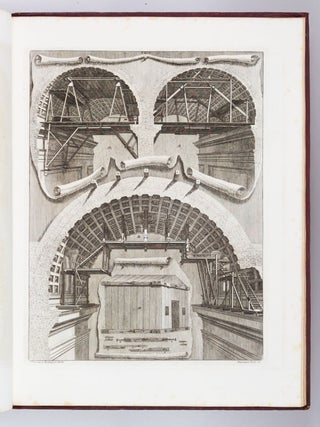 CASTELLI, E PONTI CON ALCUNE INGEGNOSE PRATICHE, E CON LA DESCRIZIONE DEL TRASPORTO DELL' OBELISCO VATICANO E DI ALTRI DI D. FONTANA. [bound with] CONTIGNATIONES AC PONTES NICOLAI ZABAGLIA.