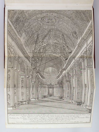 CASTELLI, E PONTI CON ALCUNE INGEGNOSE PRATICHE, E CON LA DESCRIZIONE DEL TRASPORTO DELL' OBELISCO VATICANO E DI ALTRI DI D. FONTANA. [bound with] CONTIGNATIONES AC PONTES NICOLAI ZABAGLIA.