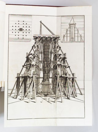 CASTELLI, E PONTI CON ALCUNE INGEGNOSE PRATICHE, E CON LA DESCRIZIONE DEL TRASPORTO DELL' OBELISCO VATICANO E DI ALTRI DI D. FONTANA. [bound with] CONTIGNATIONES AC PONTES NICOLAI ZABAGLIA.