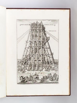 CASTELLI, E PONTI CON ALCUNE INGEGNOSE PRATICHE, E CON LA DESCRIZIONE DEL TRASPORTO DELL' OBELISCO VATICANO E DI ALTRI DI D. FONTANA. [bound with] CONTIGNATIONES AC PONTES NICOLAI ZABAGLIA.