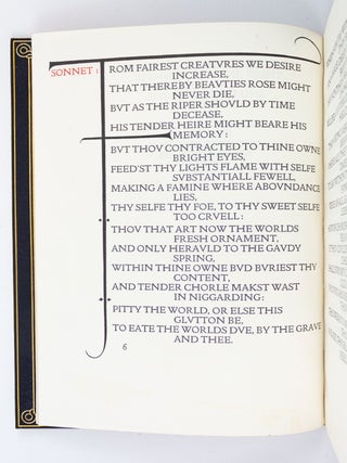 SHAKE-SPEARES SONNETS. TERCENTENARY EDITION.