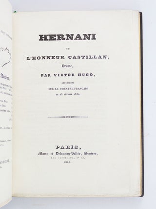HERNANI OU L'HONNEUR CASTILLAN.
