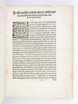 A FULL AND PLAINE DECLARATION OF ECCLESIASTICALL DISCIPLINE OWT OFF THE WORD OFF GOD, AND OFF THE DECLININGE OFF THE CHURCHE OFF ENGLAND FROM THE SAME.