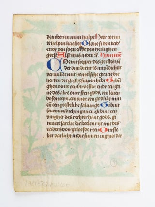 TEXT FROM THE HOURS OF THE HOLY SPIRIT.