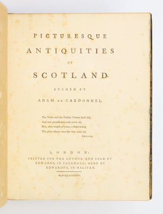 PICTURESQUE ANTIQUITIES OF SCOTLAND (PARTS I AND II).
