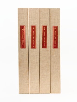 THE AMERICAN BIBLE: ORIGINAL LEAVES FROM RARE AND HISTORIC BIBLES PRINTED IN THE COLONIES AND THE UNITED STATES DURING THE SEVENTEENTH, EIGHTEENTH, AND NINETEENTH CENTURIES.