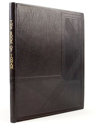 BOOK OF JONAH. BINDINGS - FRANKLIN MOWERY, JONES, GOLDEN COCKEREL PRESS.