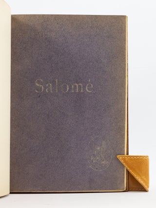 SALOM&Eacute;: DRAME EN UN ACTE.