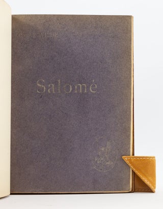 SALOMÉ: DRAME EN UN ACTE.