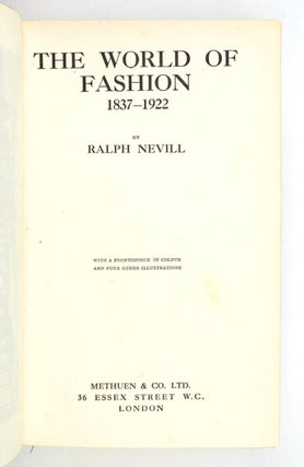 THE WORLD OF FASHION 1837-1922.