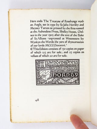 A TREATYSE OF FYSSHYNGE WYTH AN ANGLE.