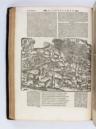 OPERA VIRGILIANA CUM DECEM COMMENTIS.