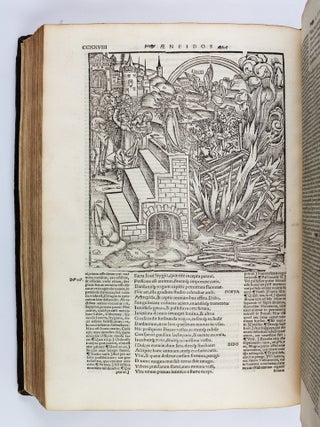 OPERA VIRGILIANA CUM DECEM COMMENTIS.