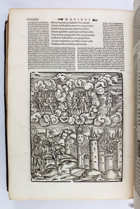 OPERA VIRGILIANA CUM DECEM COMMENTIS.