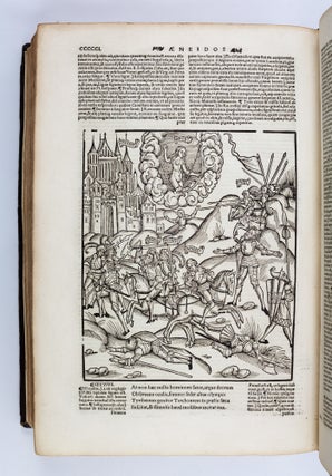 OPERA VIRGILIANA CUM DECEM COMMENTIS.
