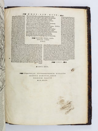 OPERA VIRGILIANA CUM DECEM COMMENTIS.