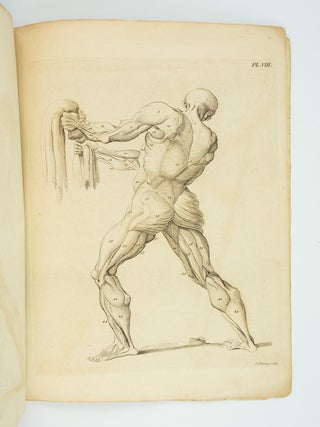 A COMPENDIOUS TREATISE OF ANATOMY, ADAPTED TO THE ARTS OF DESIGNING, PAINTING, AND SCULPTURE: ON EIGHT FOLIO COPPER PLATES.