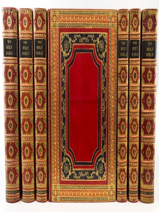 THE MACKLIN BIBLE. BINDINGS - GEORG FRIEDRICH KRAUSS, BIBLE IN ENGLISH.