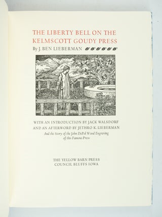 THE LIBERTY BELL ON THE KELMSCOTT GOUDY PRESS.