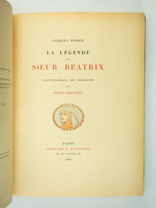 LA LEGENDE DE SOEUR BEATRIX.