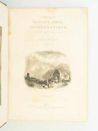 FINDEN'S LANDSCAPE & PORTRAIT ILLUSTRATIONS, TO THE LIFE AND WORKS OF LORD BYRON.