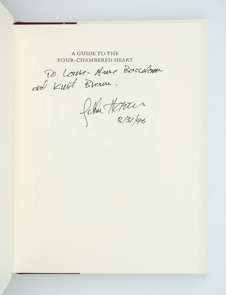 (ST20338-019) A GUIDE TO THE FOUR-CHAMBERED HEART. JOHN HAINES, LARKSPUR PRESS