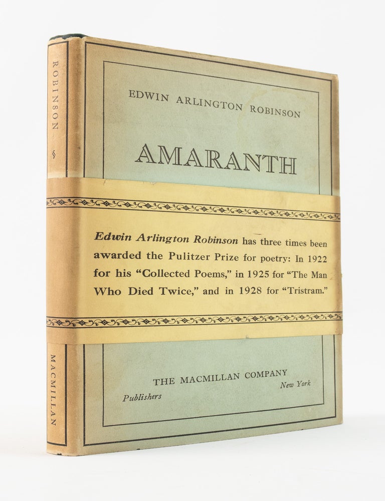 (ST20338-046) AMARANTH. EDWIN ARLINGTON ROBINSON