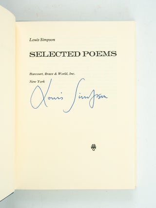 SELECTED POEMS.