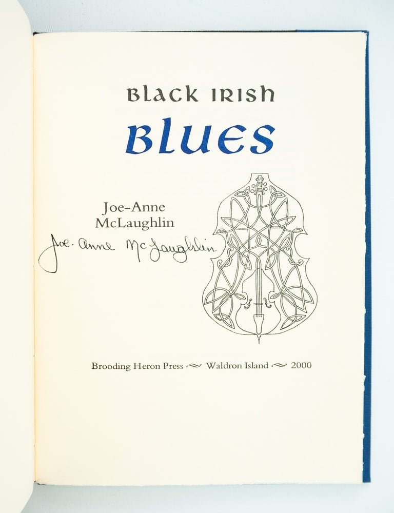 (ST20338-067) BLACK IRISH BLUES. BROODING HERON PRESS, JOE-ANNE MCLAUGHLIN