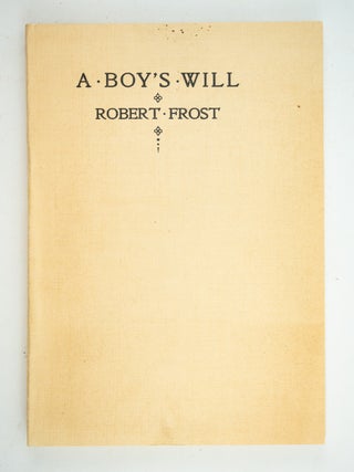 A BOY'S WILL.