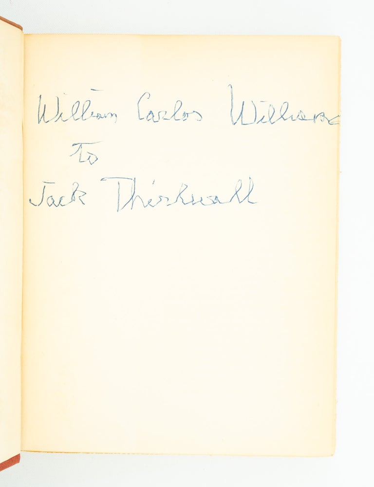 (ST20338-089) COLLECTED POEMS: 1921-1931. WILLIAM CARLOS WILLIAMS.
