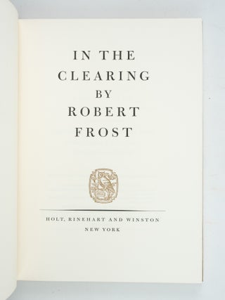 IN THE CLEARING.