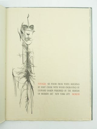 VOYAGES. GEHENNA PRESS, HART. BASKIN CRANE, LEONARD.
