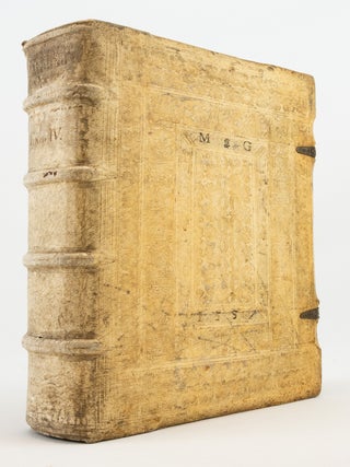 OPERA IN QUATTUOR TOMOS DISTRIBUTA. BALTHASAR WERNHER BINDINGS - 16TH CENTURY, ATHANASIUS ALEXANDRINUS.