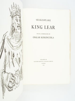 KING LEAR. OSCAR KOKOSCHKA, WILLIAM SHAKESPEARE.