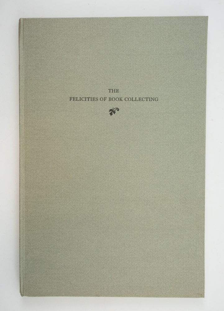 (ST20505-03) THE FELICITIES OF BOOK COLLECTING. THE KORAN LEAF BOOK - BOOK COLLECTING,...