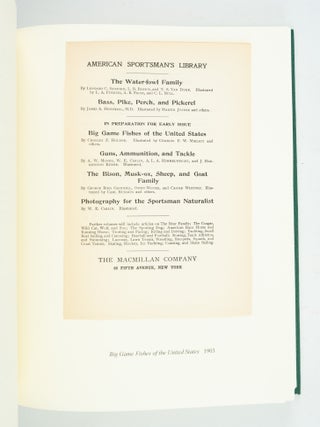 AMERICAN SPORTING BOOK SERIES.